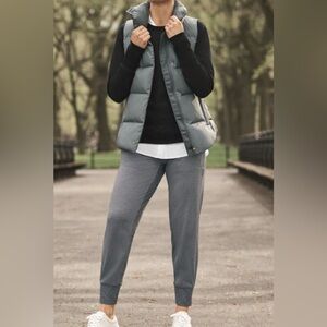 Athleta Venice jogger sweatpants heather grey size medium